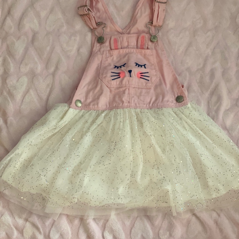 Cute overall tutu dress